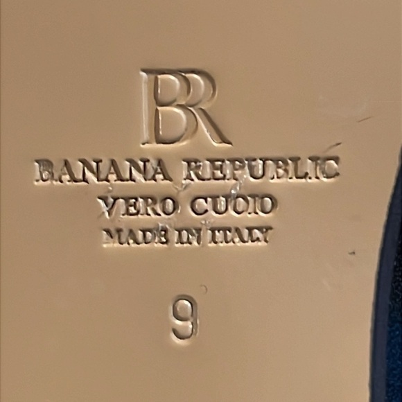 Banana Republic Black Lucca Leather Ankle Boot Italy 2.5” Heel Side Zipper 9 - Picture 13 of 16